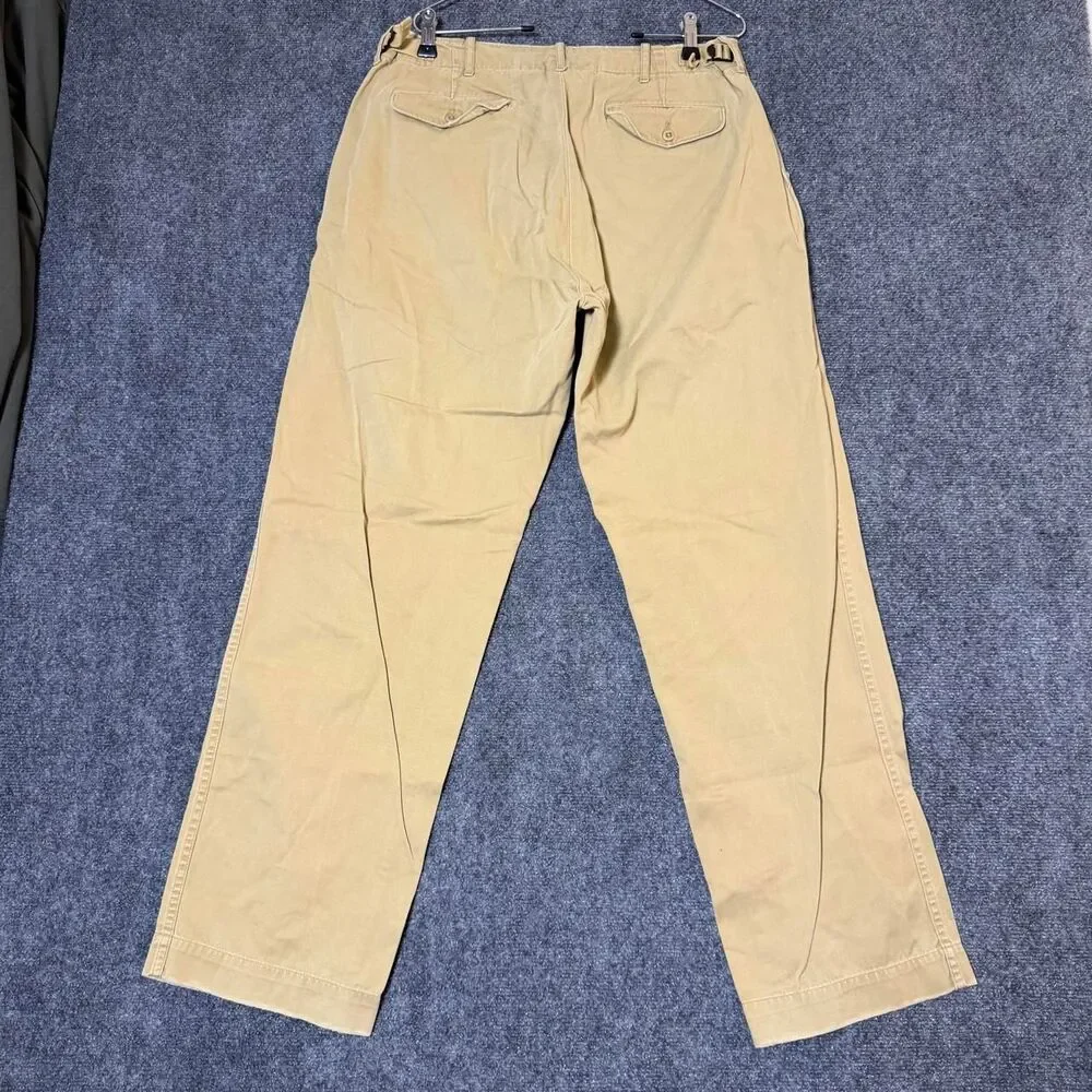 Vintage 1990’s Polo Ralph Lauren Chino Khaki Pants Size 34x32